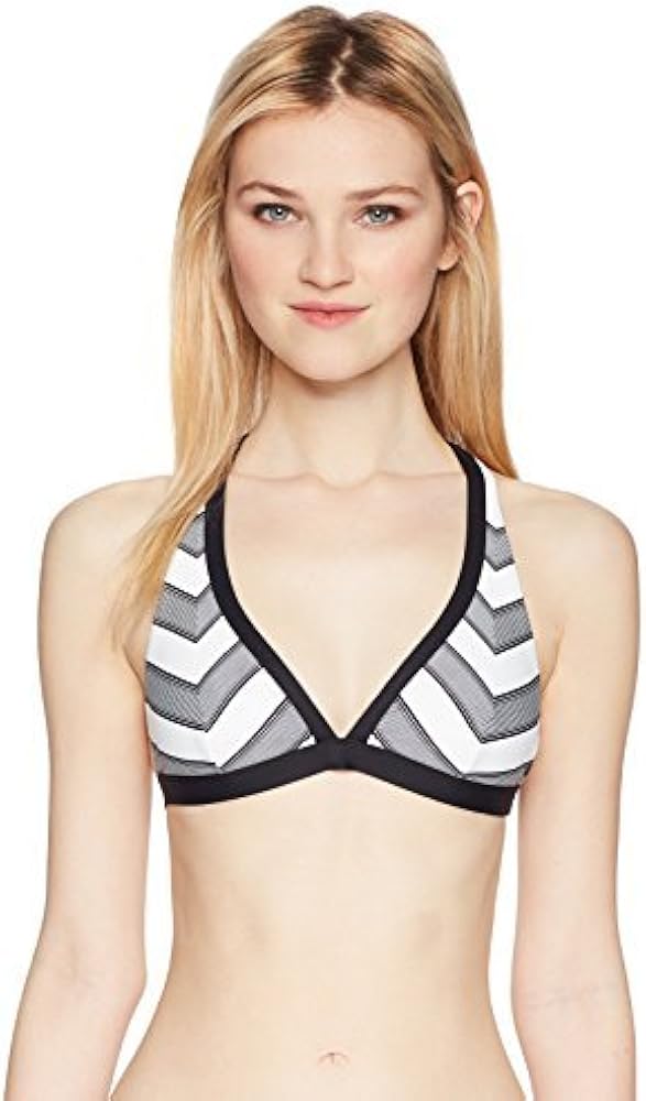 Rip Curl Women's Standard Mirage Line Up Halter Bikini Top