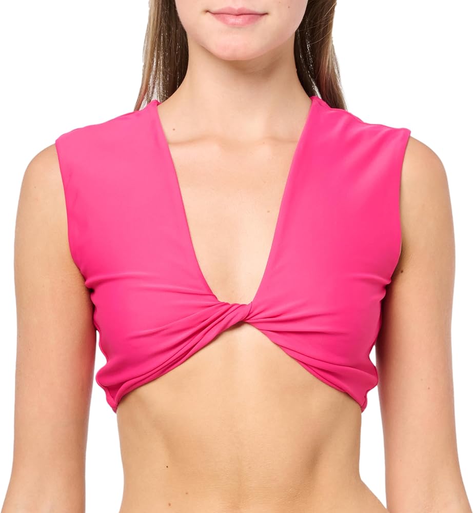 Ramy Brook Women's Standard Oliwia Twist Front Bikini Top