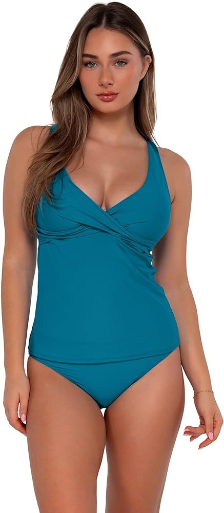 Sunsets Elsie Tankini Women's Swimsuit Top with Underwire (Bottom Not Included)