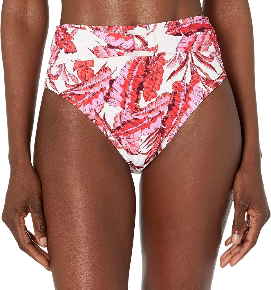 Jessica Simpson Womens Smocked Bikini Swim Bottom Separates