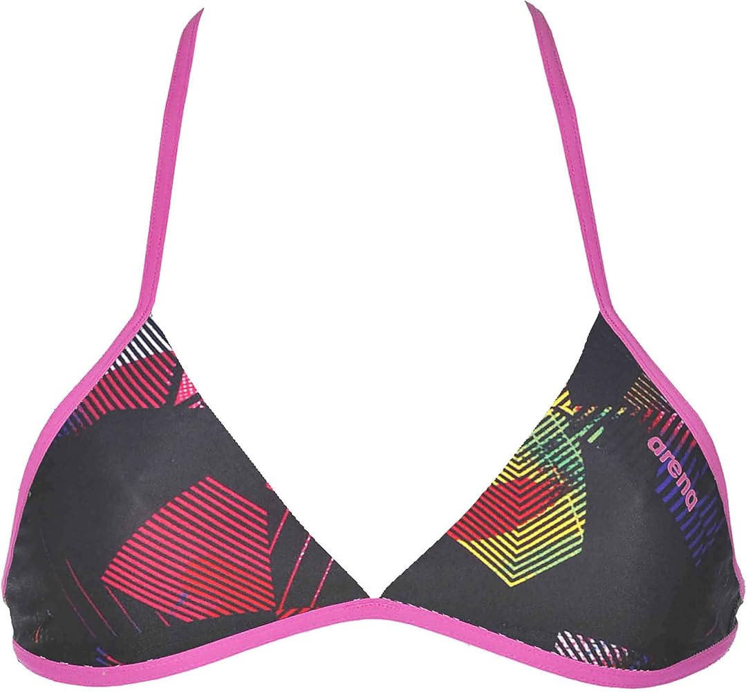 ARENA Women's Rule Breaker Feel Triangle MaxLife Bikini Top