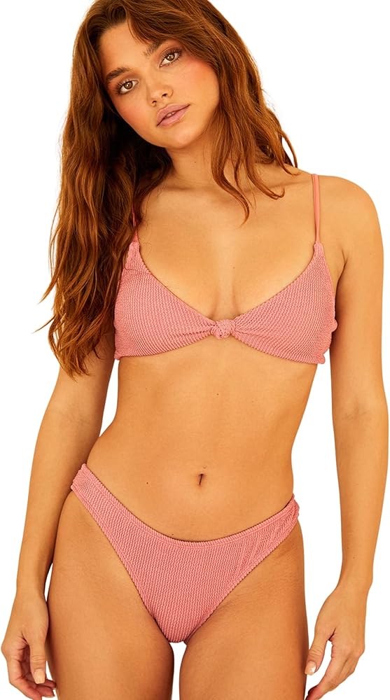 Dippin' Daisy's Zen Top Bikini for Women with Front Tie, Swimsuits for Women with Full Coverage and Adjustable Straps